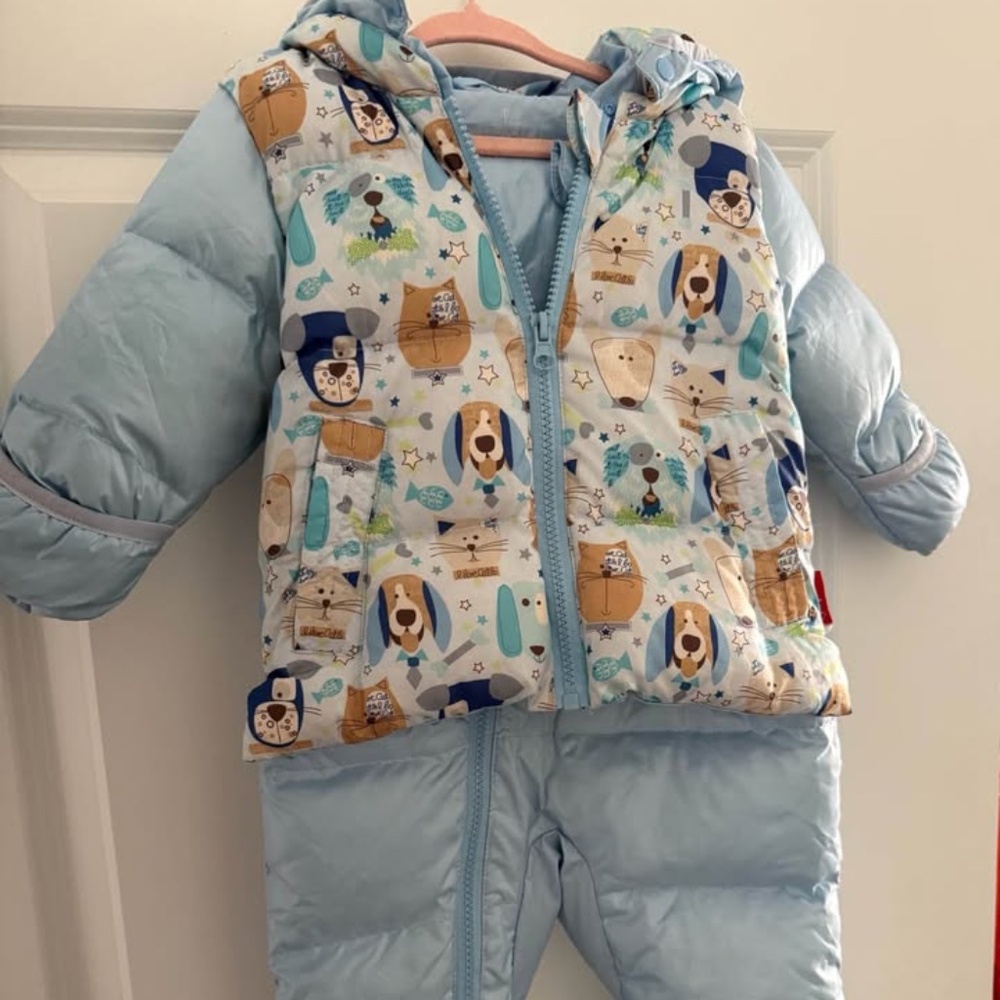 Onekid road coat snow suit